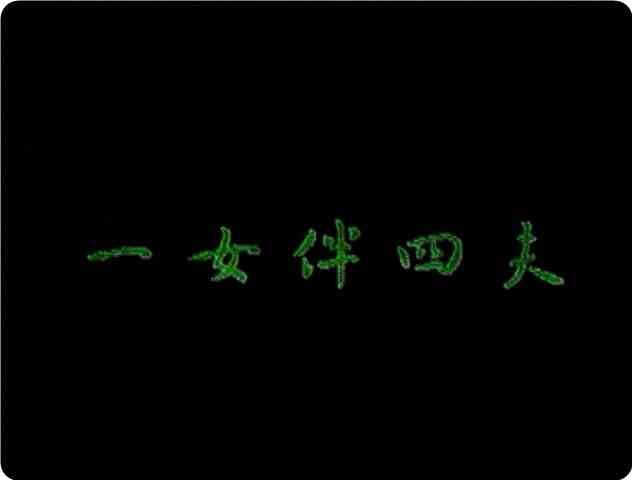 一女伴四夫